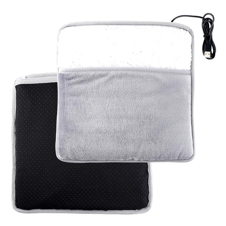 Vikbua™ USB-fotvarmer i myk flanell med jevn varme på 40 °C