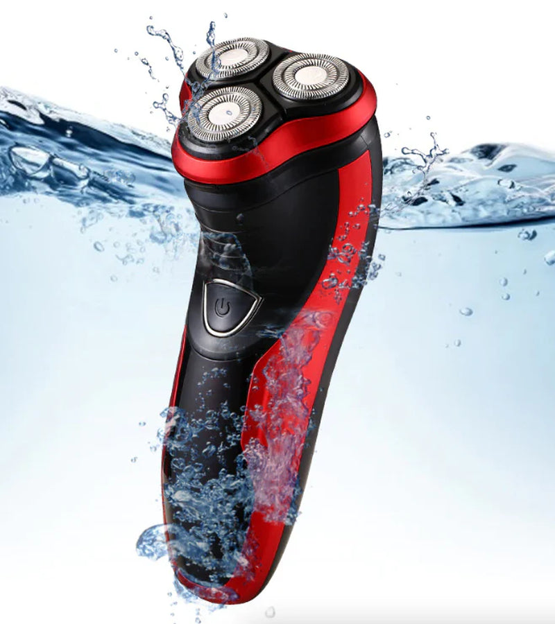Vikbua™ Roterende barbermaskin for herre med 3D-hoder og trimmer