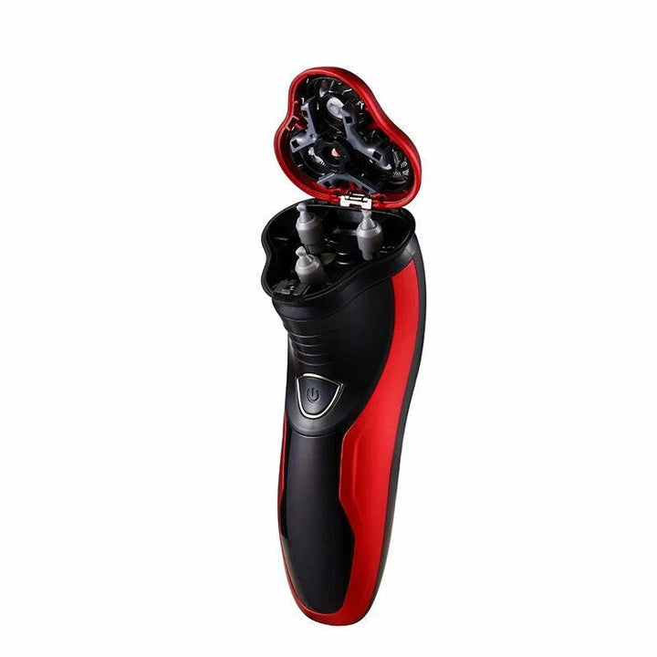 Vikbua™ Roterende barbermaskin for herre med 3D-hoder og trimmer