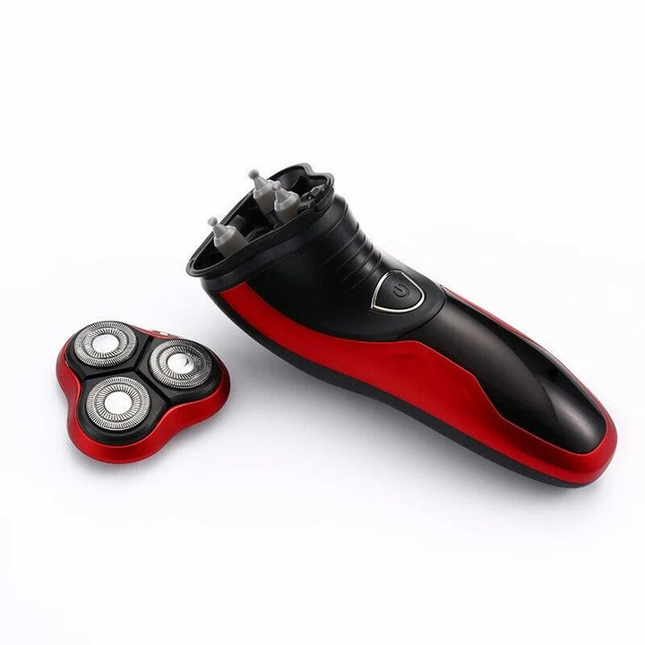 Vikbua™ Roterende barbermaskin for herre med 3D-hoder og trimmer