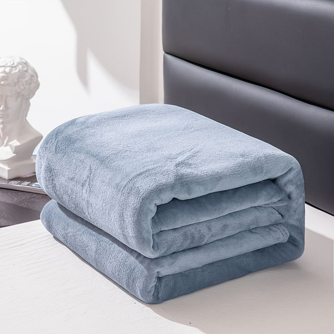 Vikbua™ Mykt flanellpledd til sofa, seng og camping