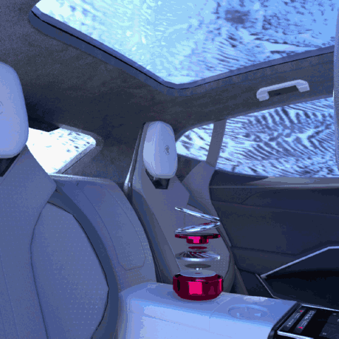 Vikbua™ Soldrevet avrimer til bilruta med autostart