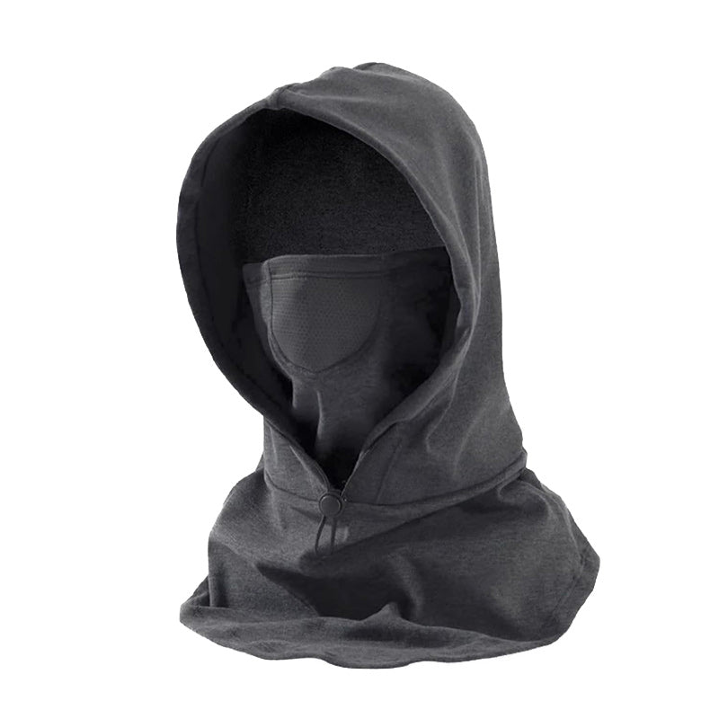 Vikbua™ Sykkelhette med ansiktsmaske og innebygd halsvarmer