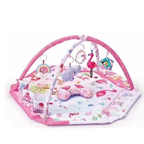 Vikbua™ Babygym og lekematte med buer og hengende leker