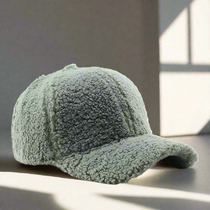 Vikbua™ Myk teddylue som holder hode og ører varme hele dagen