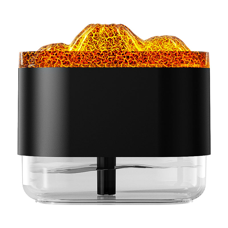 Vulkan luftfukter med fargelys – 300 ml og USB-drift