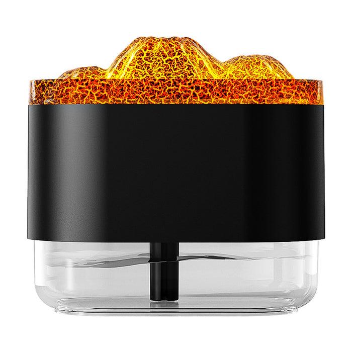 Vikbua Vulkan luftfukter med fargelys – 300 ml og USB-drift