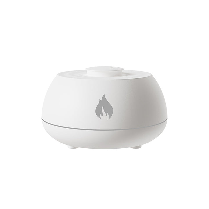 Luftfukter med flamme, avtakbar spraydyse og 7 farger, 130 ml