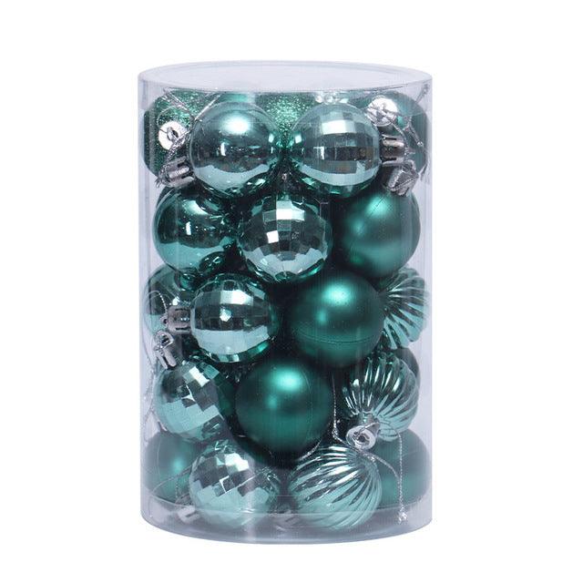 Vikbua™ Julekuler 4 cm, sett med 34 i flotte farger