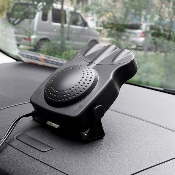 Vikbua™ 2-i-1 bilvarmer og avdugger for frontruta 12V
