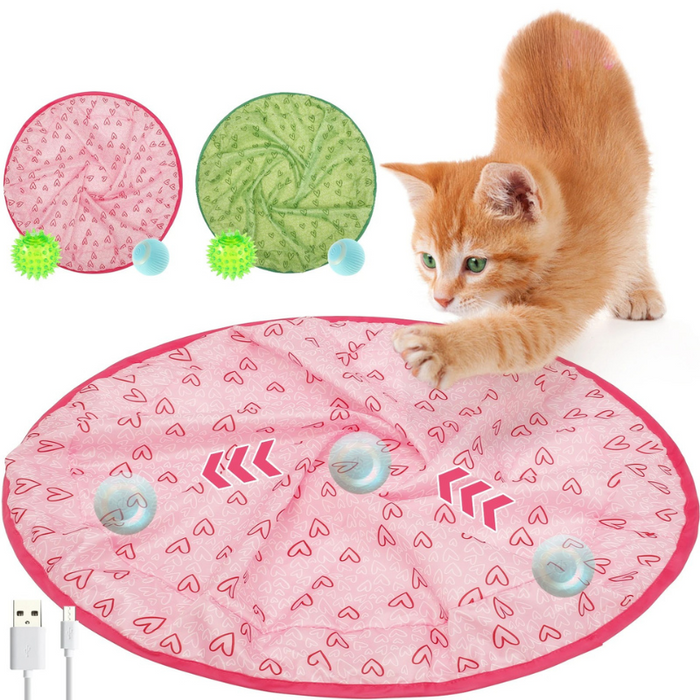 Vikbua™ Interaktiv jaktleke for katt med selvrullende smartball