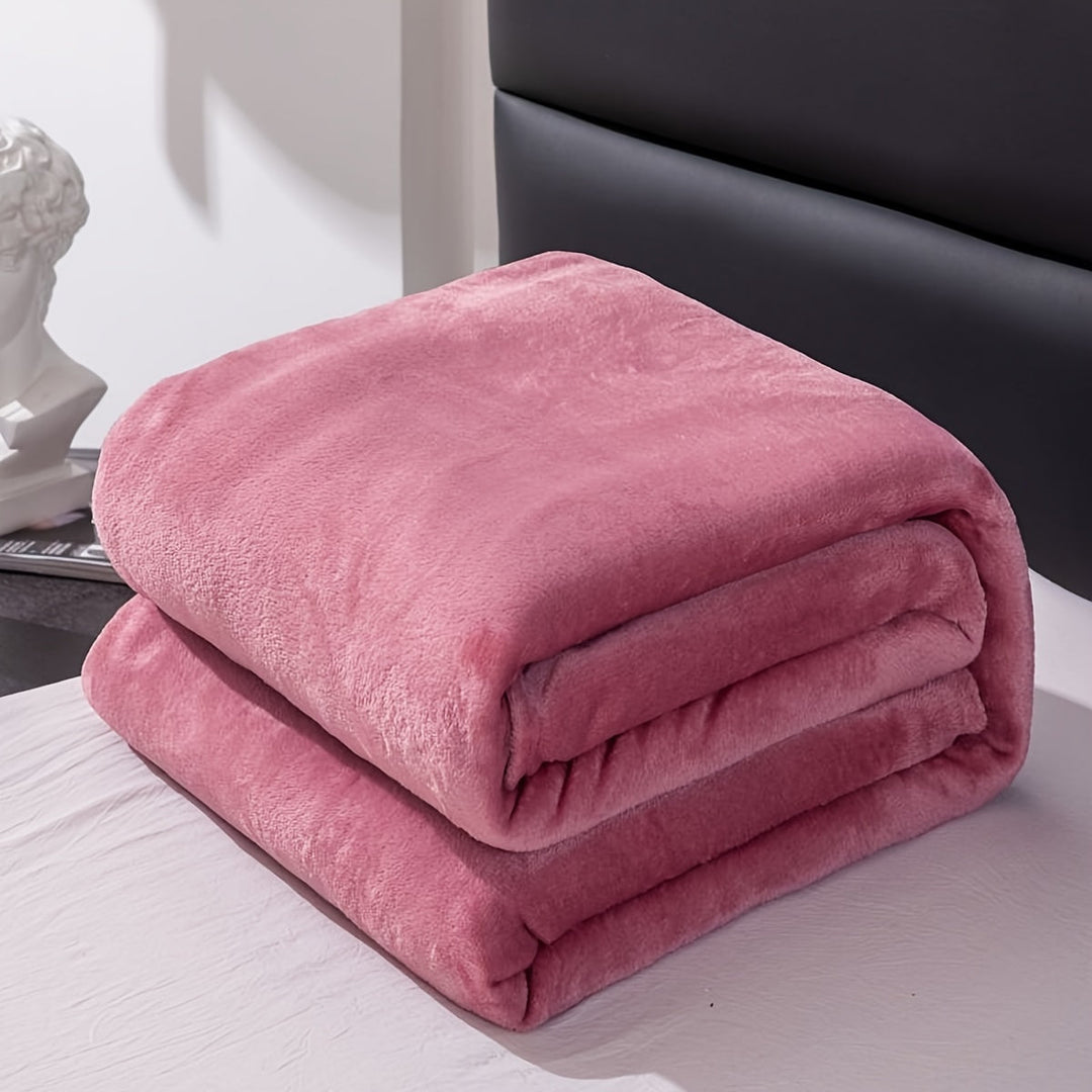 Vikbua™ Mykt flanellpledd til sofa, seng og camping