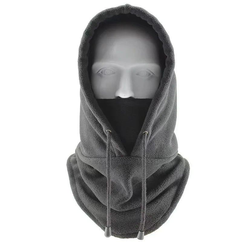 Vikbua™ Balaklava i fleece med justerbar snor, beskytter mot vind