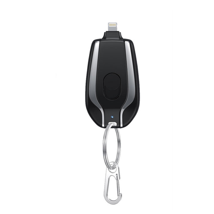 Vikbua Mini nøkkelring-powerbank uten kabel
