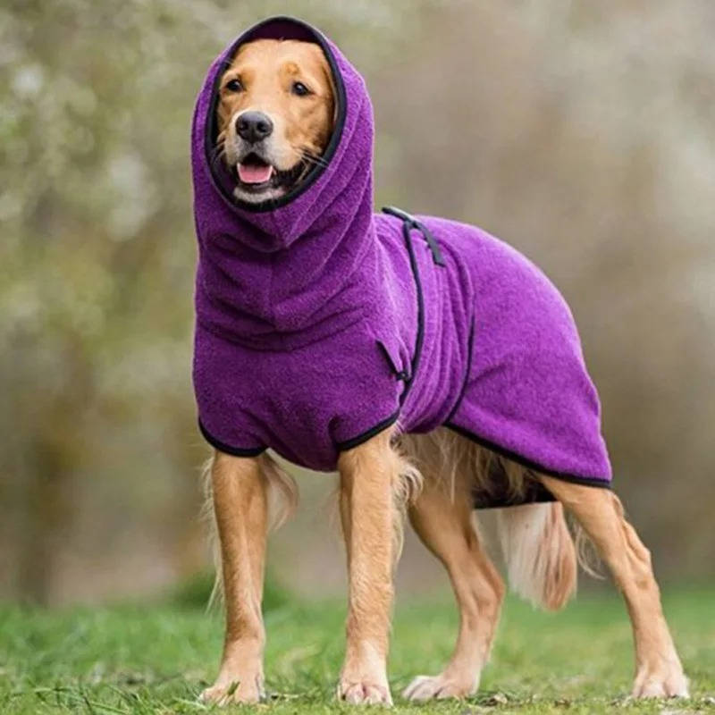 Vikbua™ Vanntett vinterdekken til hund med refleks og selehull