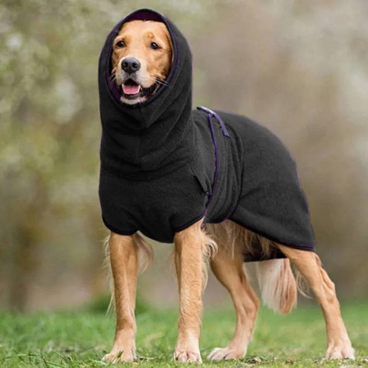 Vikbua™ Vanntett vinterdekken til hund med refleks og selehull