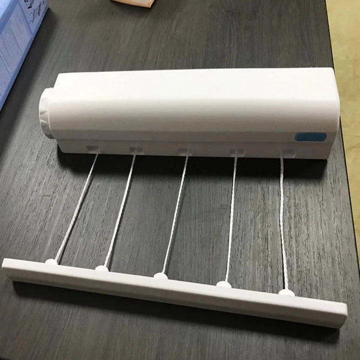 Vikbua™ Uttrekkbar tørkesnor for innendørs bruk med 3,75 m lengde