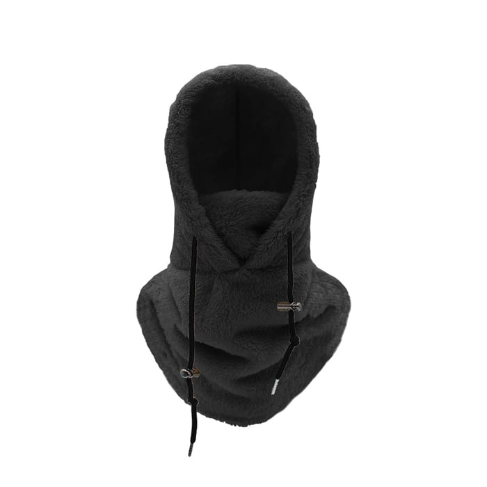 Vikbua™ Balaklava i sherpa med hette som dekker ansikt og hals