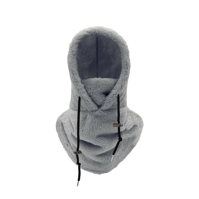 Vikbua™ Balaklava i sherpa med hette som dekker ansikt og hals