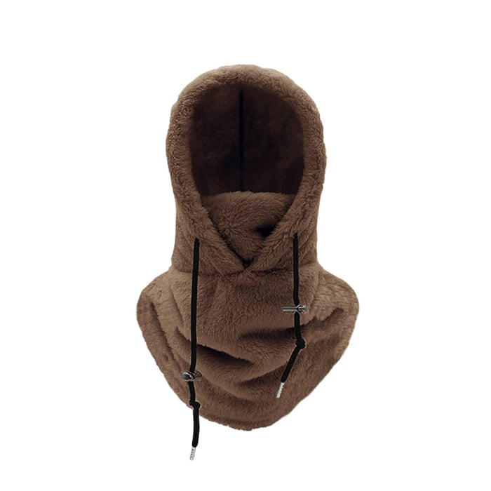 Vikbua™ Balaklava i sherpa med hette som dekker ansikt og hals