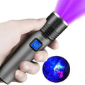 Vikbua™ UV-lommelykt 395 nm med zoom for å finne flekker fra dyr