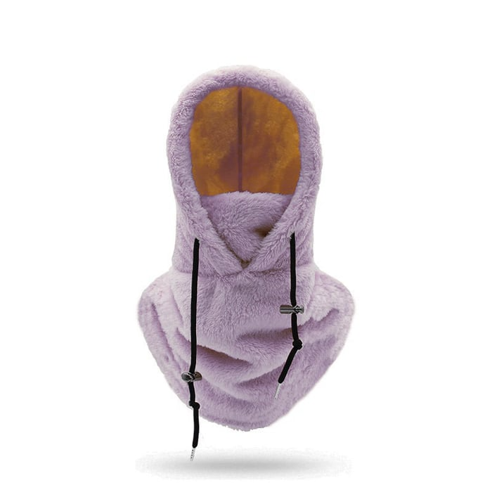 Vikbua™ Balaklava i sherpa med hette som dekker ansikt og hals