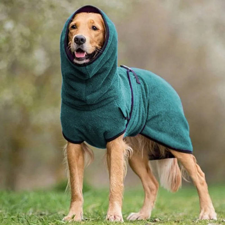 Vikbua™ Vanntett vinterdekken til hund med refleks og selehull