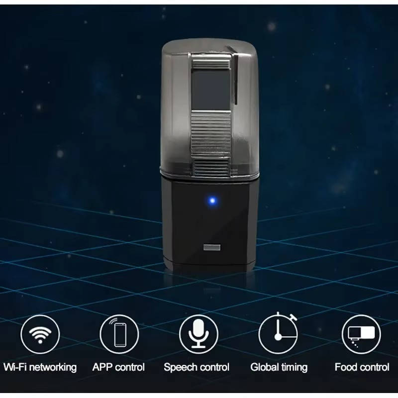 Vikbua™ Smart fôrautomat til fisk med wifi, app og stemmestyring