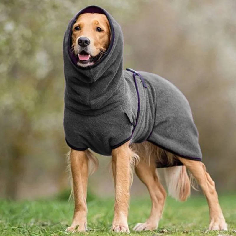 Vikbua™ Vanntett vinterdekken til hund med refleks og selehull