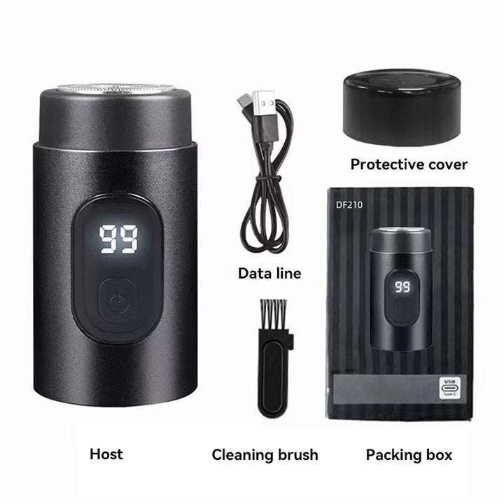 Vikbua™ Mini barbermaskin med LED-display for våt og tørr barbering