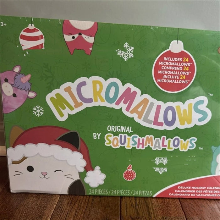 Vikbua Julekalender med 24 små julefigurer i plysj