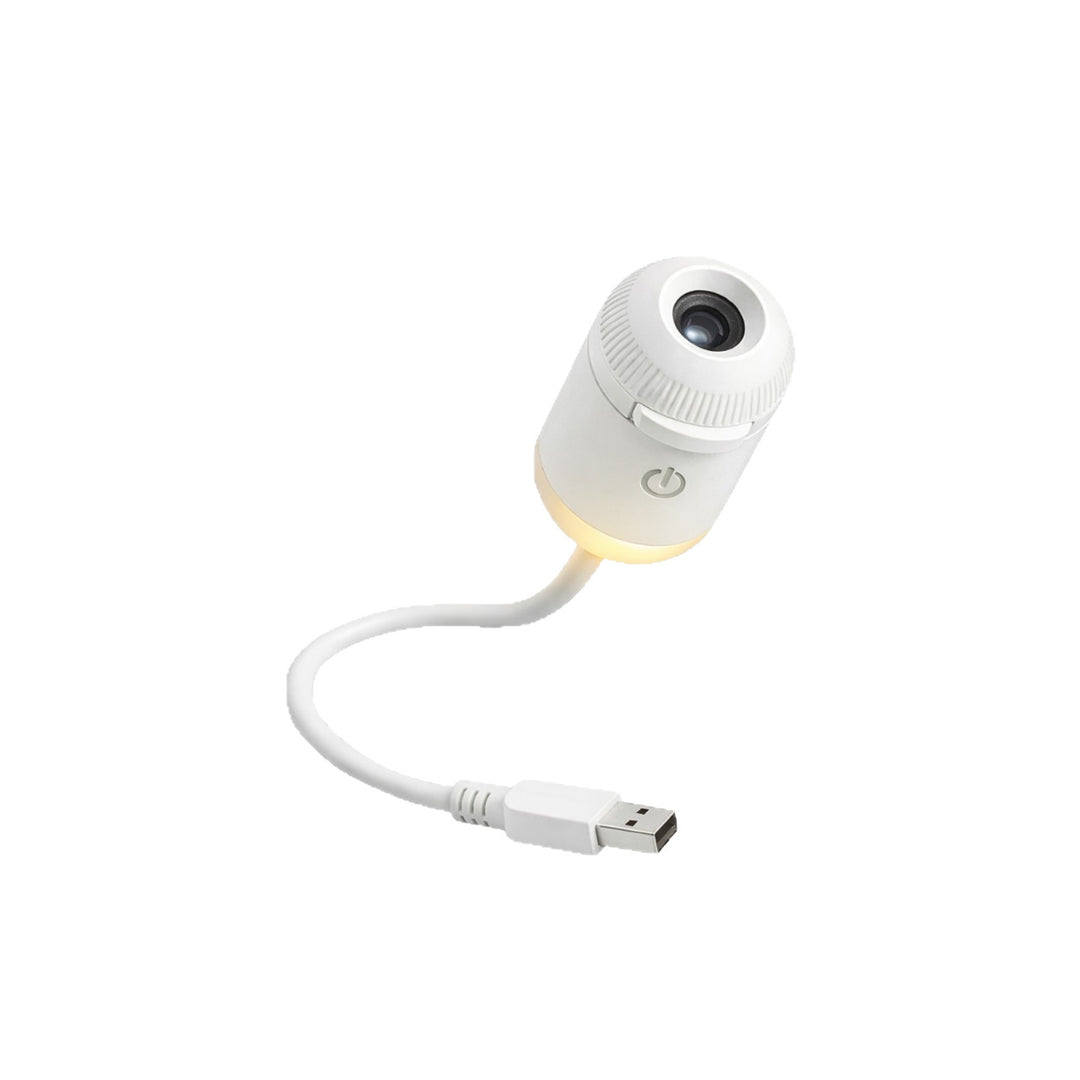 Stjerneprojektor med USB og touch, nattlys for barnerom