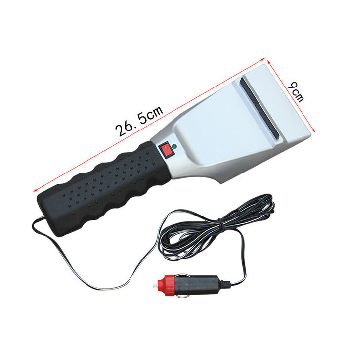 Vikbua™ Oppvarmet isskrape 12V med innebygd LED-lys