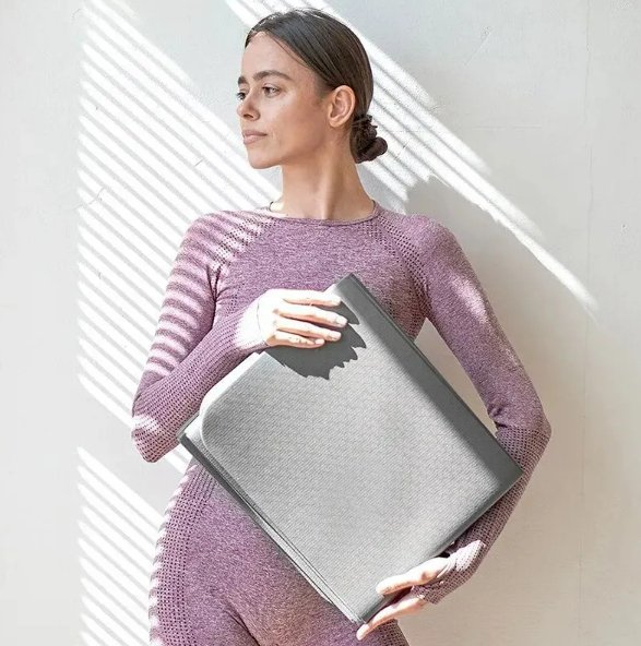 Vikbua™ Sammenleggbar yogamatte med sklisikkert grep på begge sider