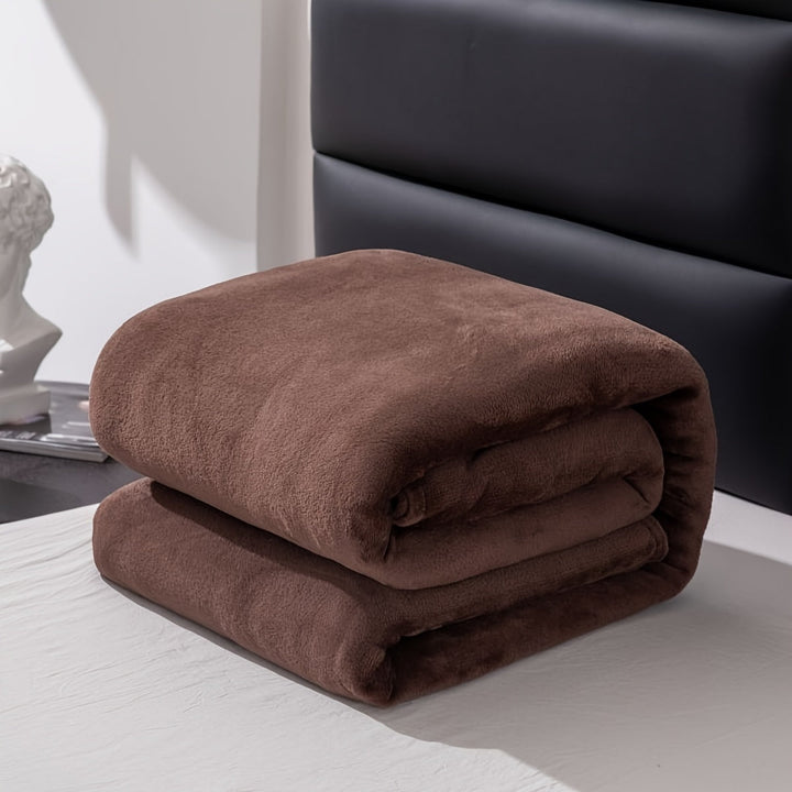 Vikbua™ Mykt flanellpledd til sofa, seng og camping