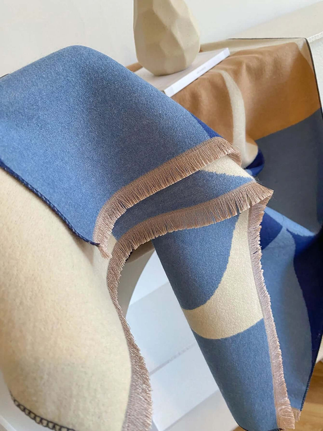 Vikbua™ Vendbart vinterskjerf til dame – to looker, mykt og varmt