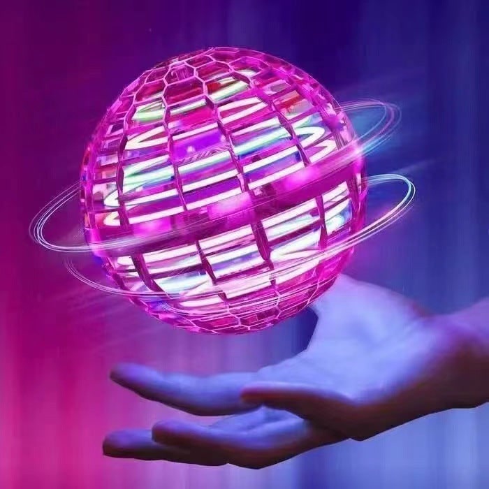 Vikbua™ Flygende ball med fargerike LED-lys som styres med hånden