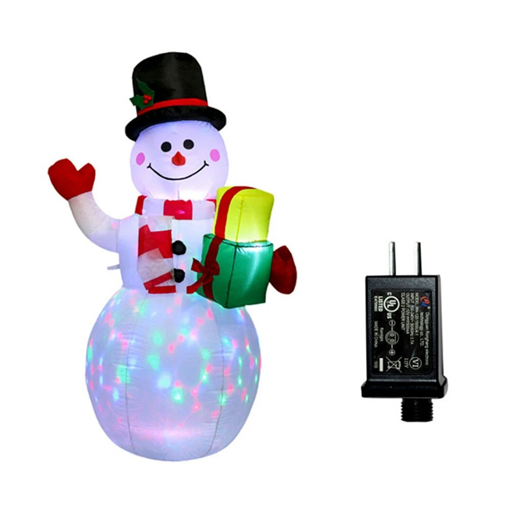 Vikbua™ Oppblåsbar julefigur med LED-lys, 1,5 meter høy