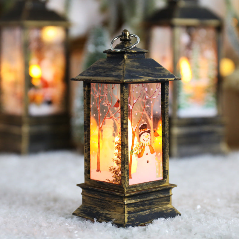 Vikbua™ Julelykt med virvlende glitter og fargeskiftende LED