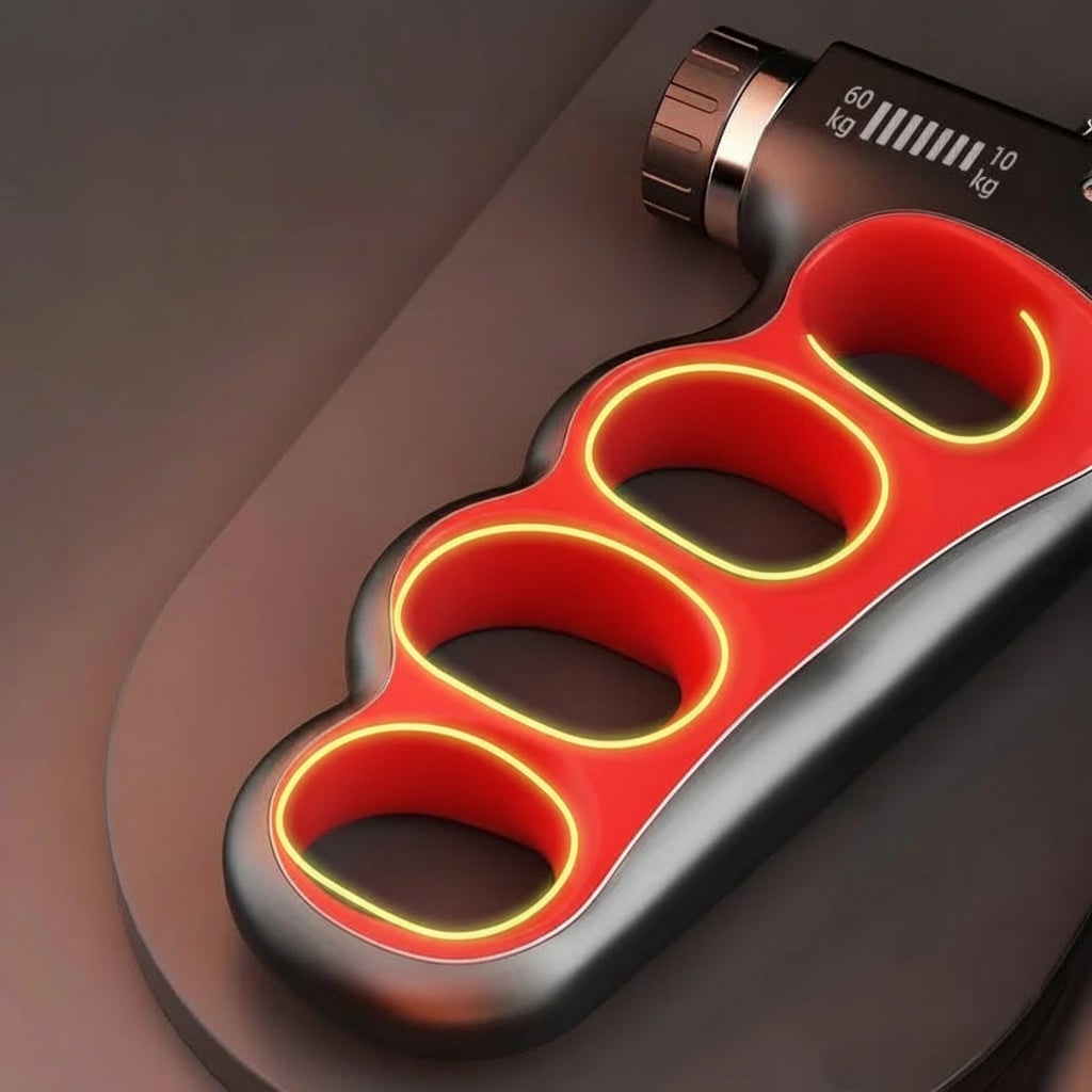 Vikbua™ Justerbar håndgrepstrener med digital repetisjonsteller