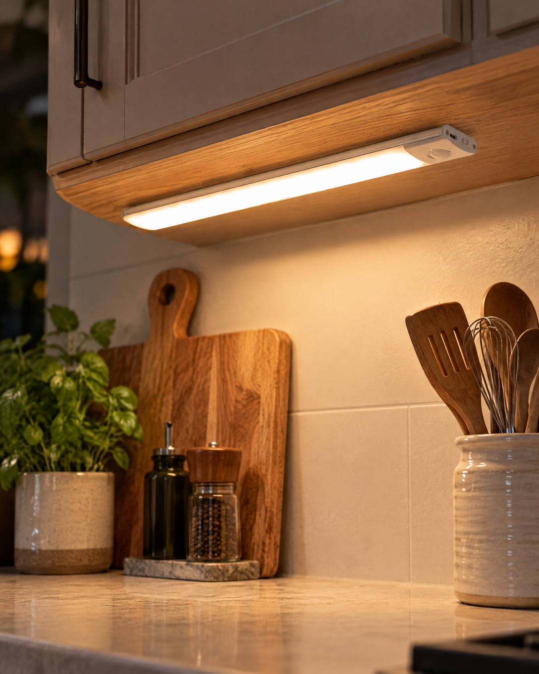 Vikbua™ Oppladbar LED-list med bevegelsessensor – magnetisk montering
