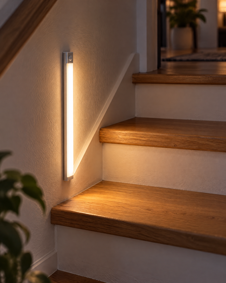Vikbua™ Oppladbar LED-list med bevegelsessensor – magnetisk montering