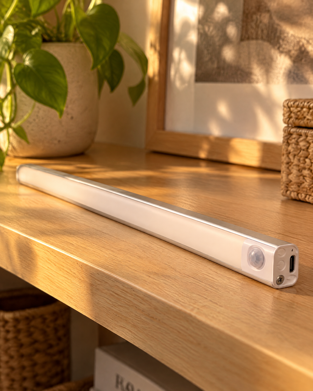 Vikbua™ Oppladbar LED-list med bevegelsessensor – magnetisk montering