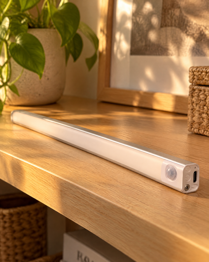 Vikbua™ Oppladbar LED-list med bevegelsessensor – magnetisk montering