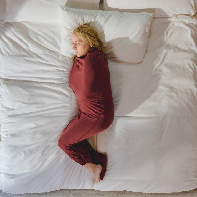 Vikbua™ Bærbar swaddle-pledd for voksne med mykt klemlignende trykk