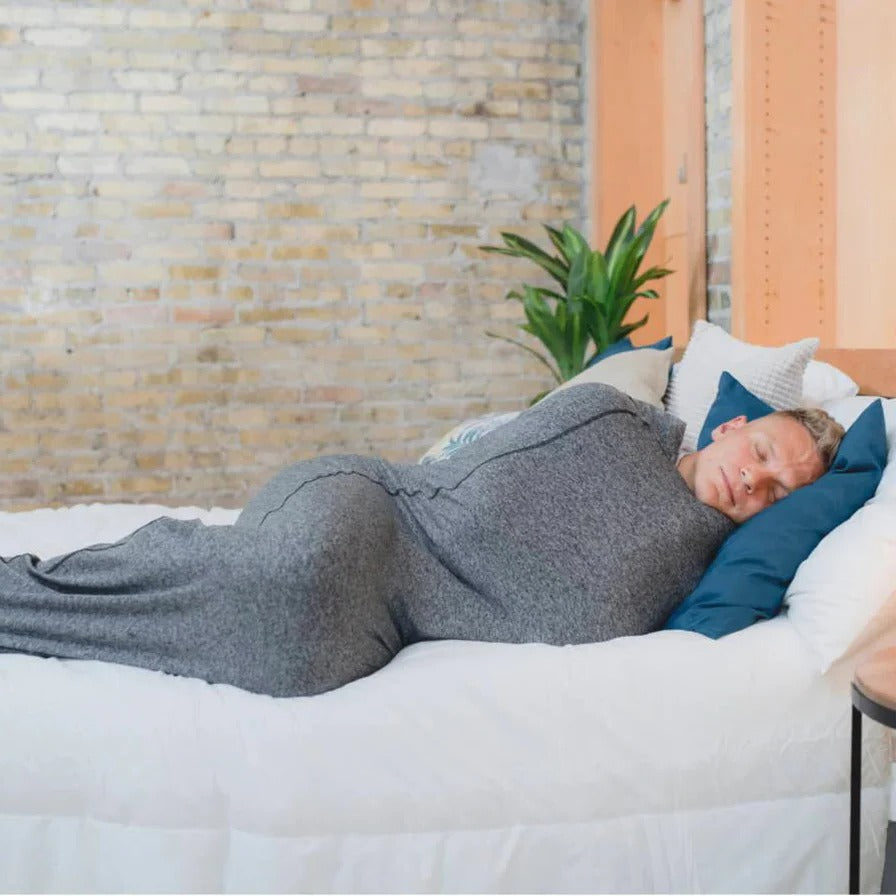Vikbua™ Bærbar swaddle-pledd for voksne med mykt klemlignende trykk
