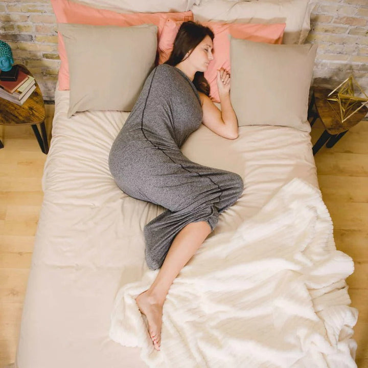 Vikbua™ Bærbar swaddle-pledd for voksne med mykt klemlignende trykk