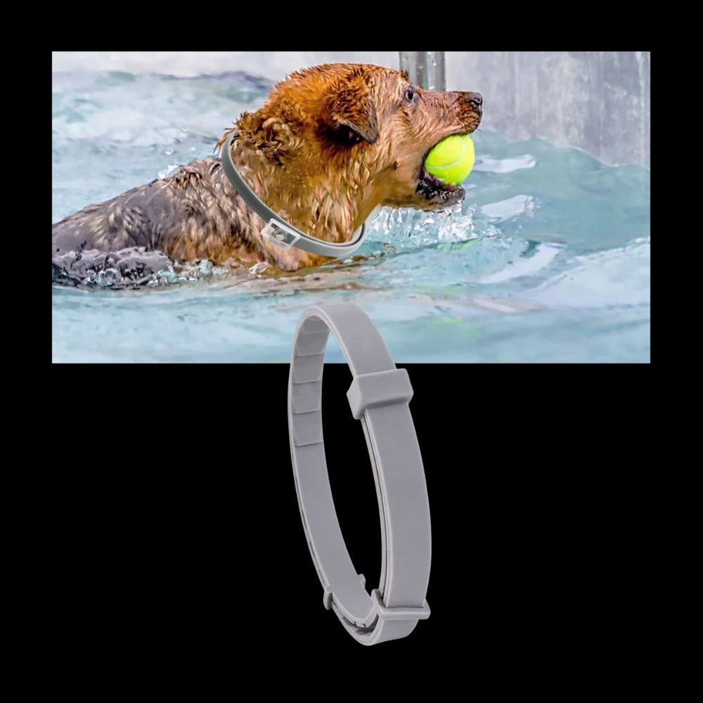 Vikbua™ Loppe- og flåtthalsbånd for hund og katt, justerbart