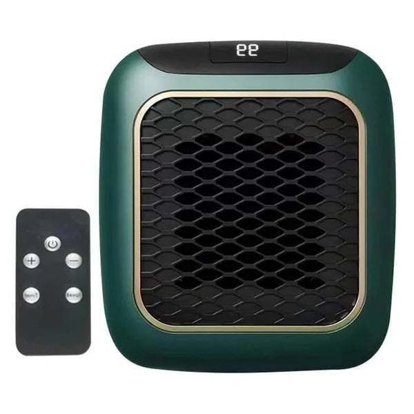 Vikbua™ Keramisk varmeovn 800 W for stikkontakt med LED-display