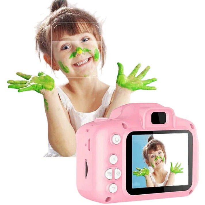 Vikbua™ Digitalkamera for barn med 1080P video, doble linser og zoom